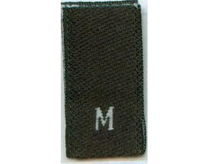 woven stock size labels