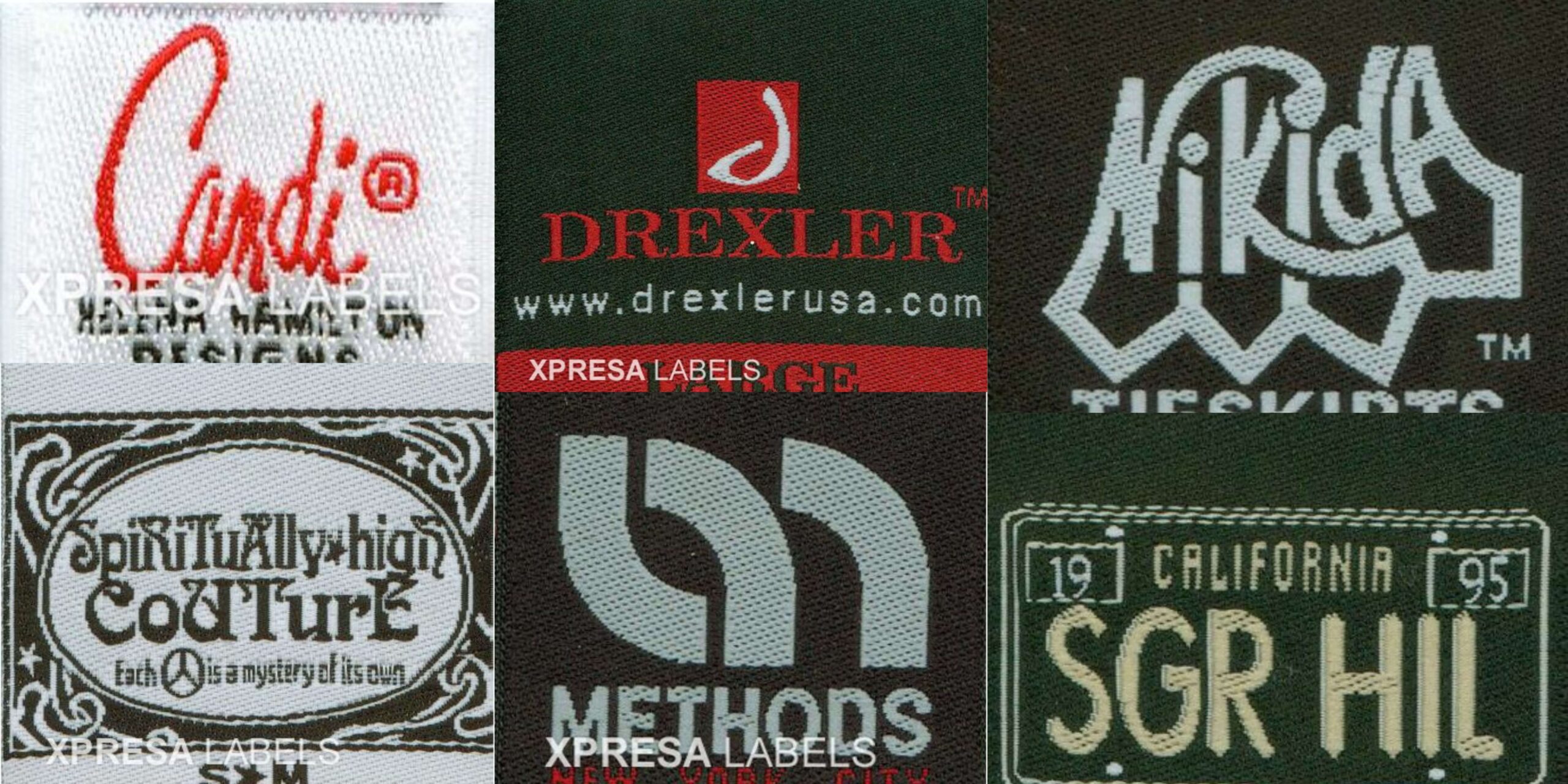 taffeta-labels